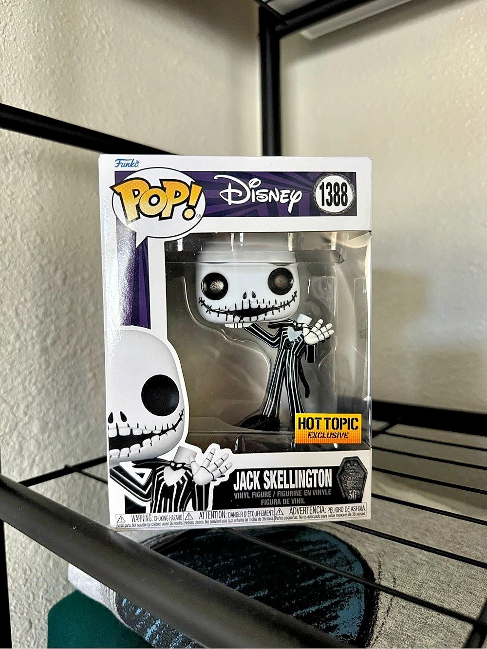 Funko Jack Skellington (Headless) #1388 Hot Topic Exclusive